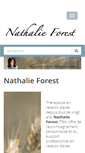 Mobile Screenshot of nathalieforest.com